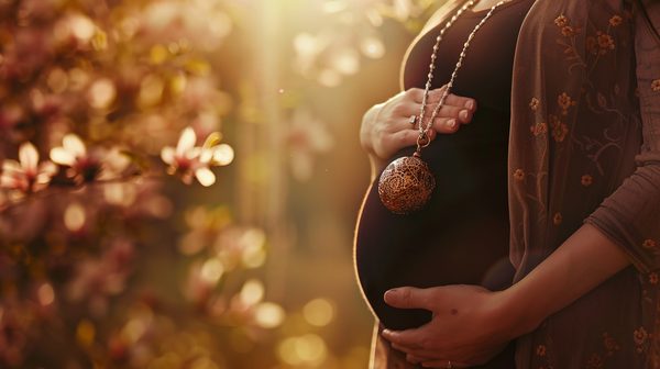 Bola de grossesse : le bijou apaisant pour future maman