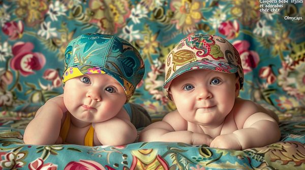 Casquettes bébé stylées et adorables chez ohmycaps
