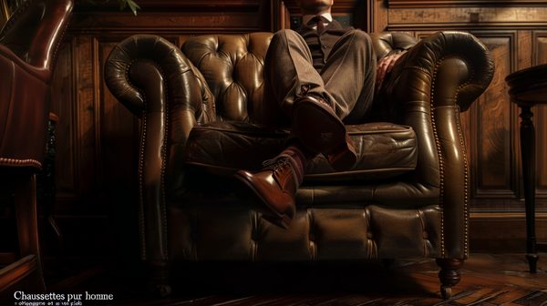 Chaussettes pour homme : élégance et confort à vos pieds